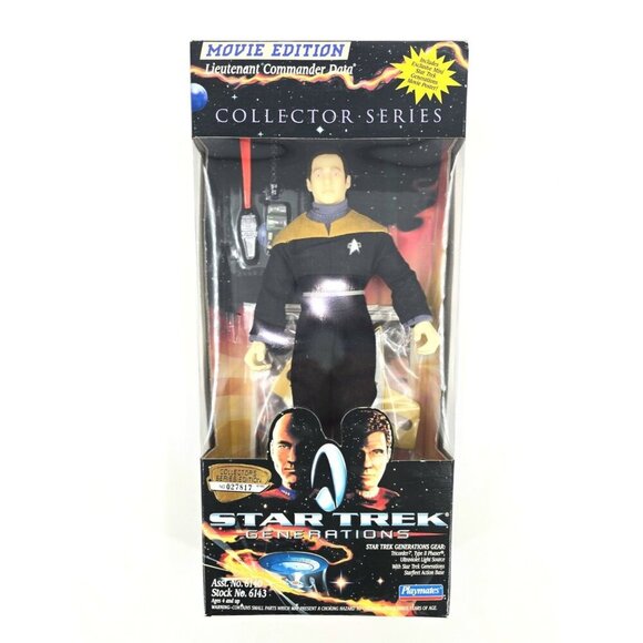 Star Trek Generations Lieutenant Commander Data Collector Series Movie Edition - Picture 1 of 6